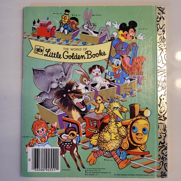 BARBIE LITTLE GOLDEN BOOK SuperStar Barbie The Fairy Princess 1977 - Picture 12 of 13